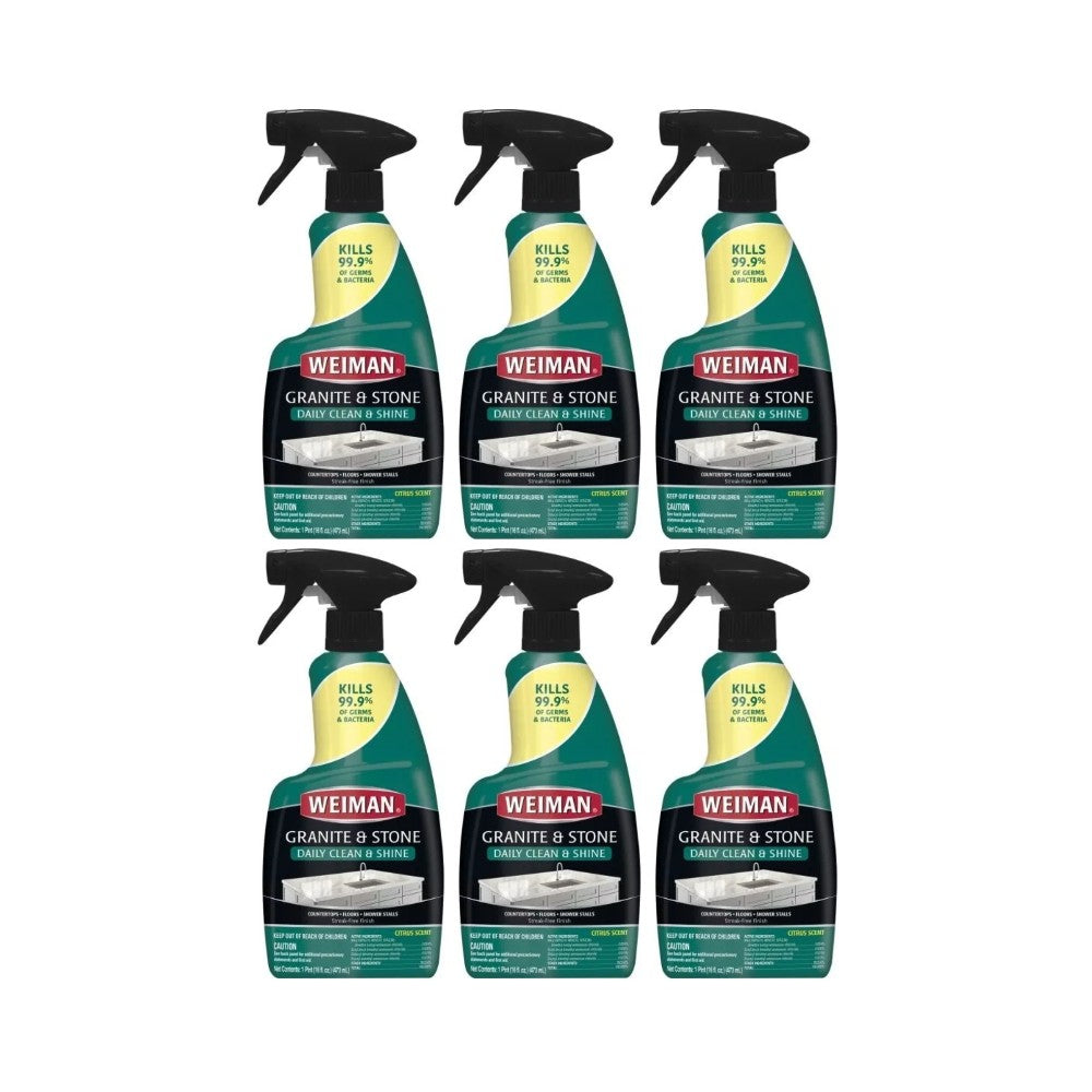 Weiman Granite Cleaner & Polish Trigger 16oz (473ml)