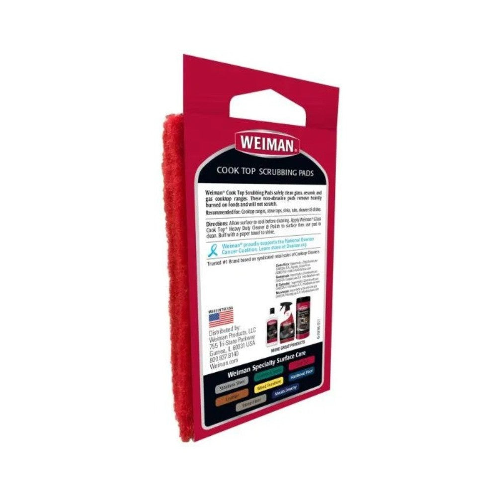 Weiman Cook Top Scrubbing Pads 3's