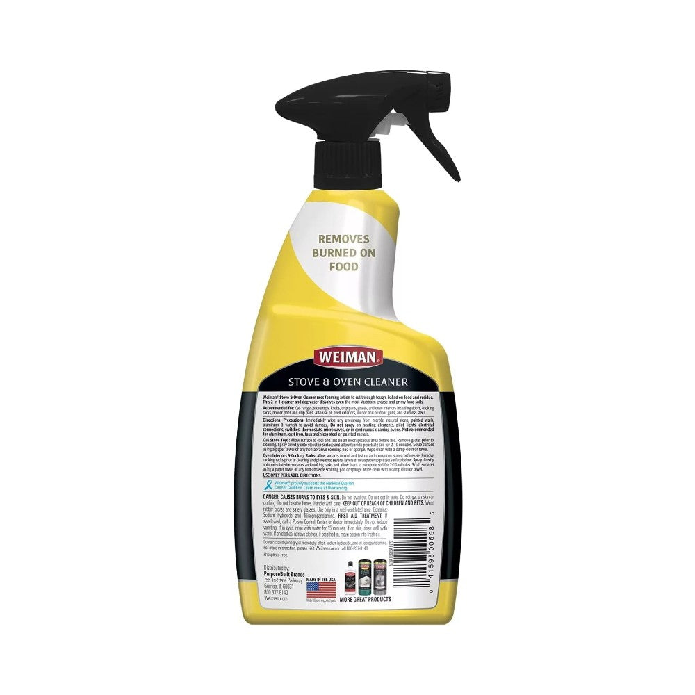 Weiman Stove & Oven Cleaner 24oz (710ml)