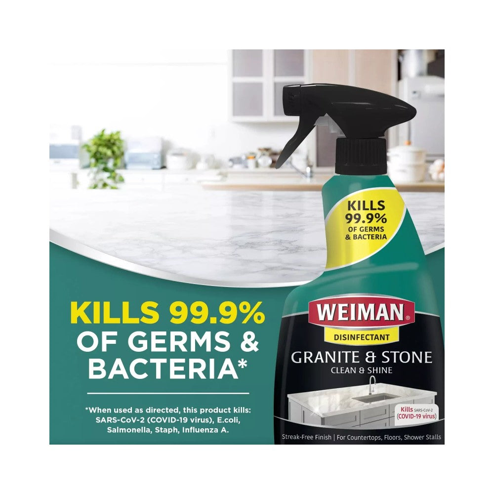 Weiman Granite Cleaner & Polish Trigger 16oz (473ml)
