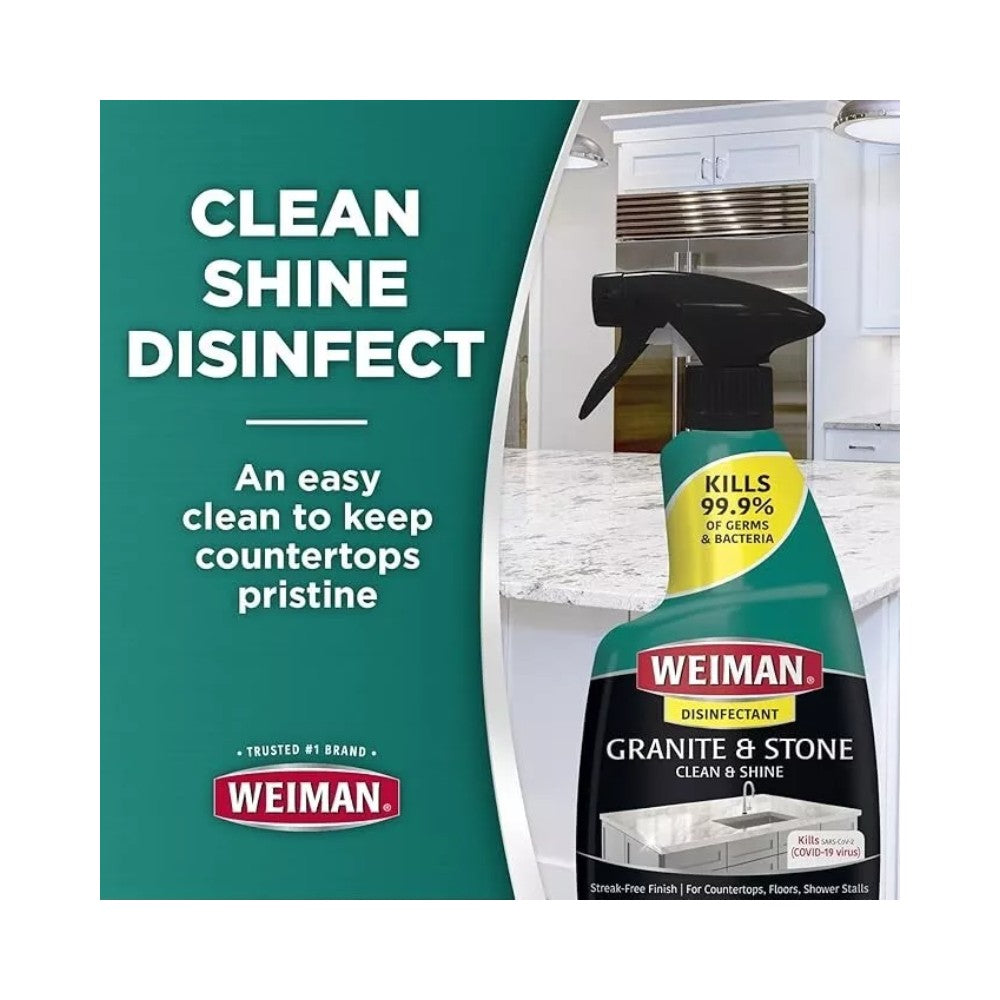 Weiman Granite Cleaner & Polish Trigger 24oz (710ml)