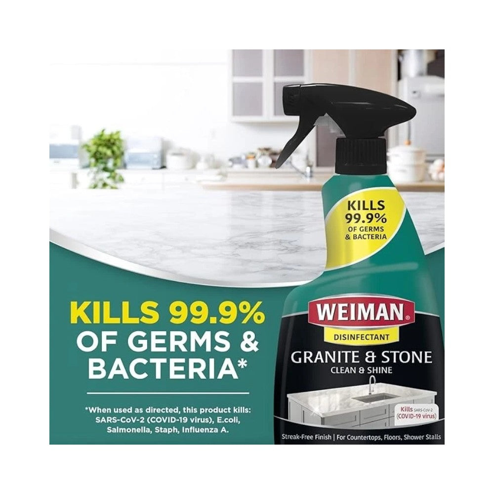 Weiman Granite Cleaner & Polish Trigger 24oz (710ml)