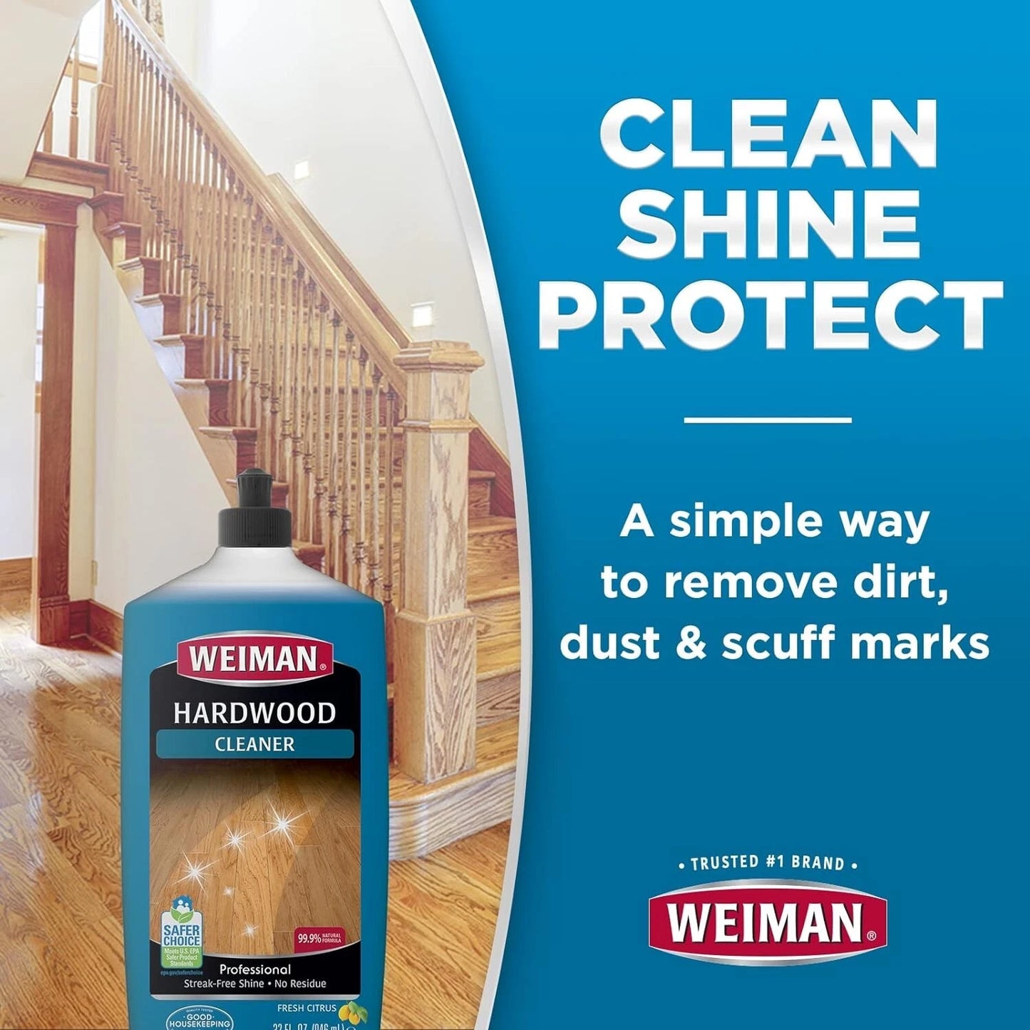 Weiman Hardwood Floor Cleaner 32oz (946ml)