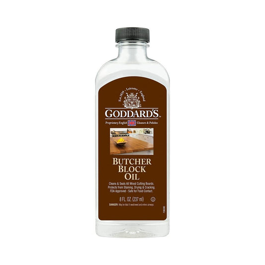Goddards Butchers Block Oil 8oz (237ml)
