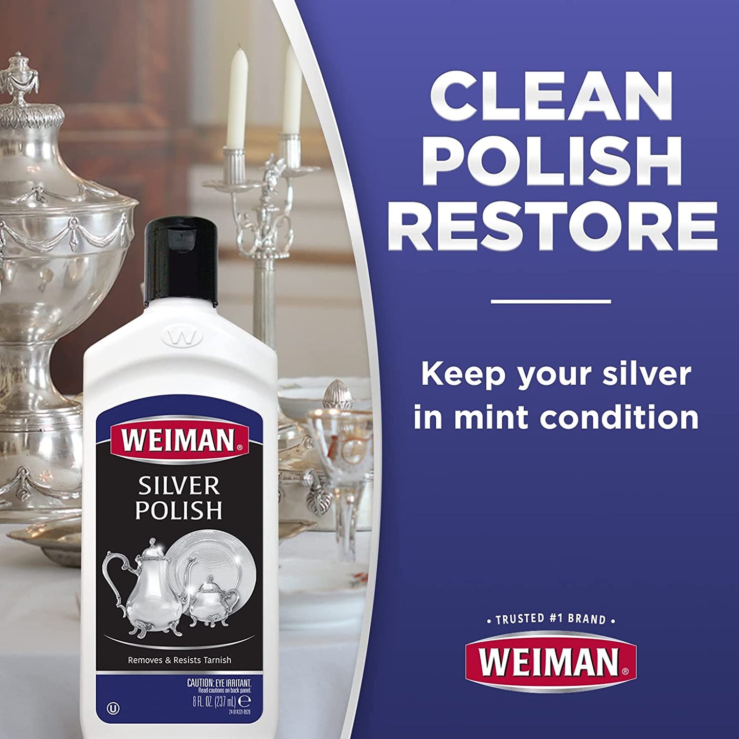 Weiman Silver Polish - 8oz (237ml)