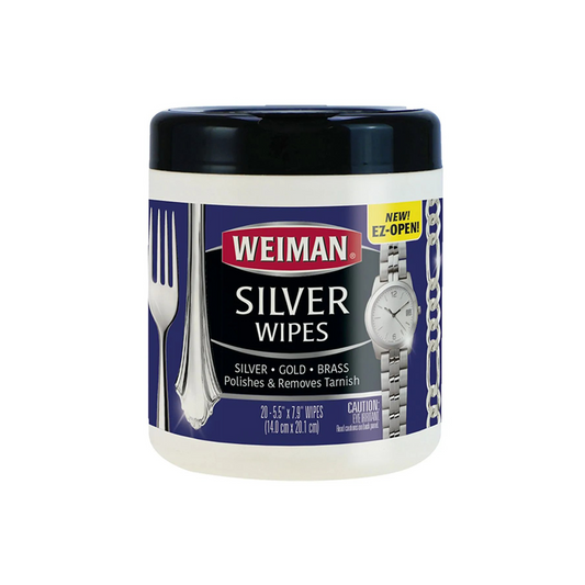 Weiman Silver Polish & Tarnish Remover - Wipes 20's