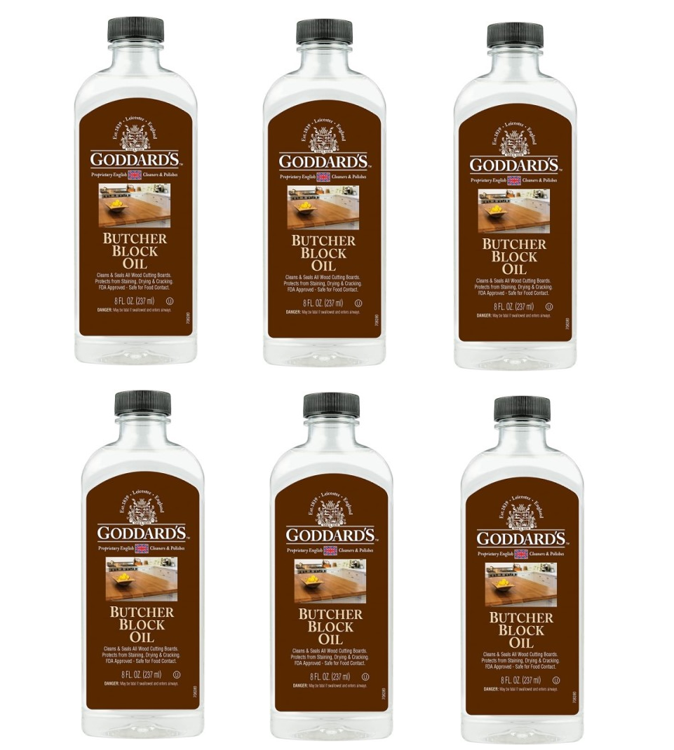 Goddards Butchers Block Oil 8oz (237ml)