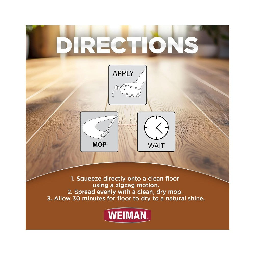 Weiman High Traffic Hardwood Polish & Restorer 32oz (946ml)