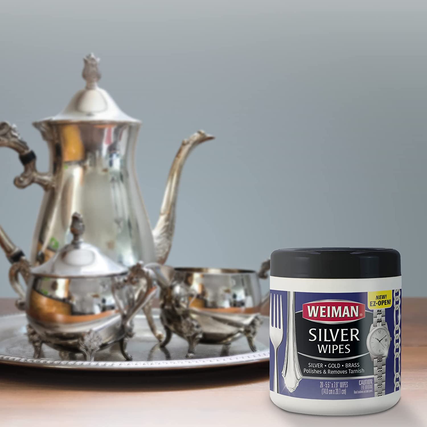 Silverware on sale tarnish remover